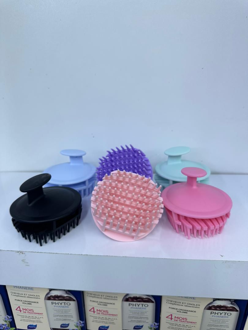 برس سیلیکونی ماساژ و اسکراب سر