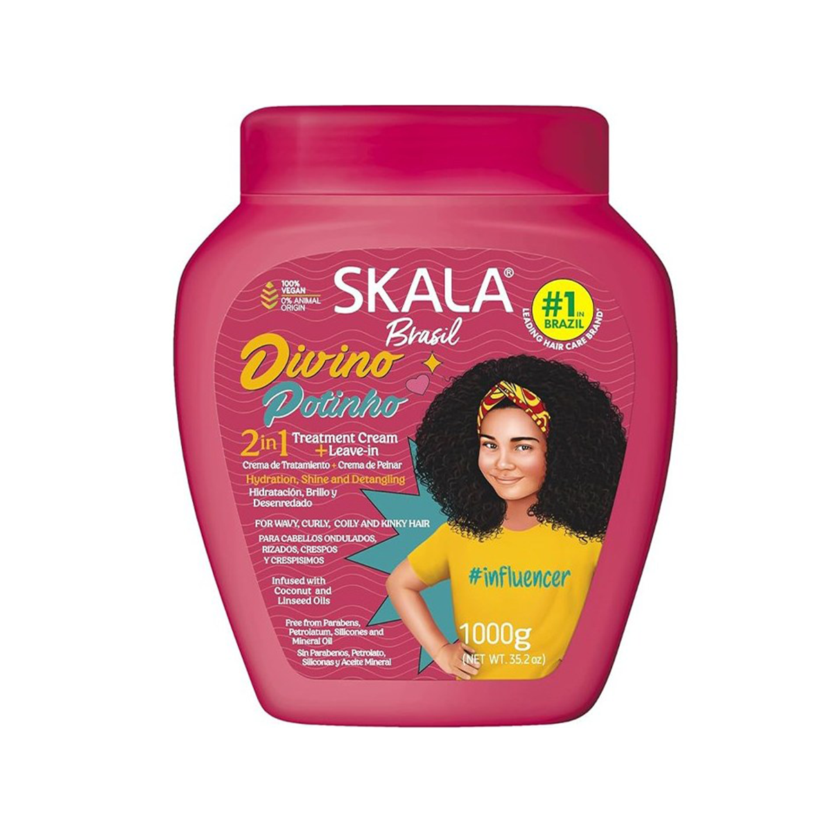 ماسک مو اسکالا صورتی | ماسک مو و حالت دهنده ۲ در ۱